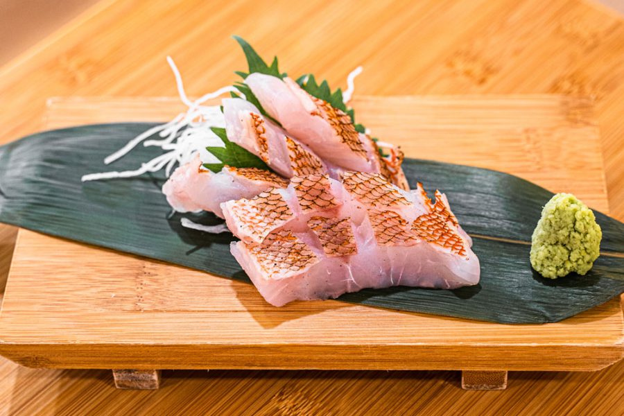 Aka Isaki Sashimi
