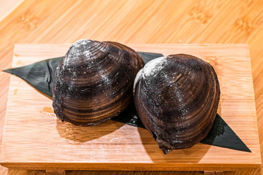 Hokkigai Sashimi